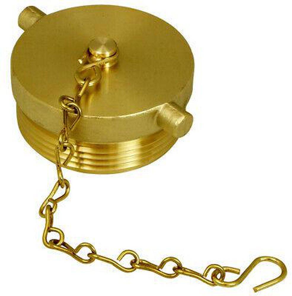Fire-End & Croker Polished Brass MNST Chain and Plug 