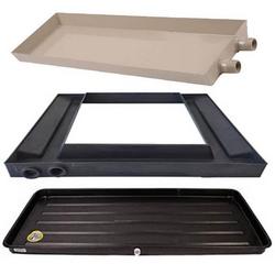 52 in. Plastic Condensate Drain Pan