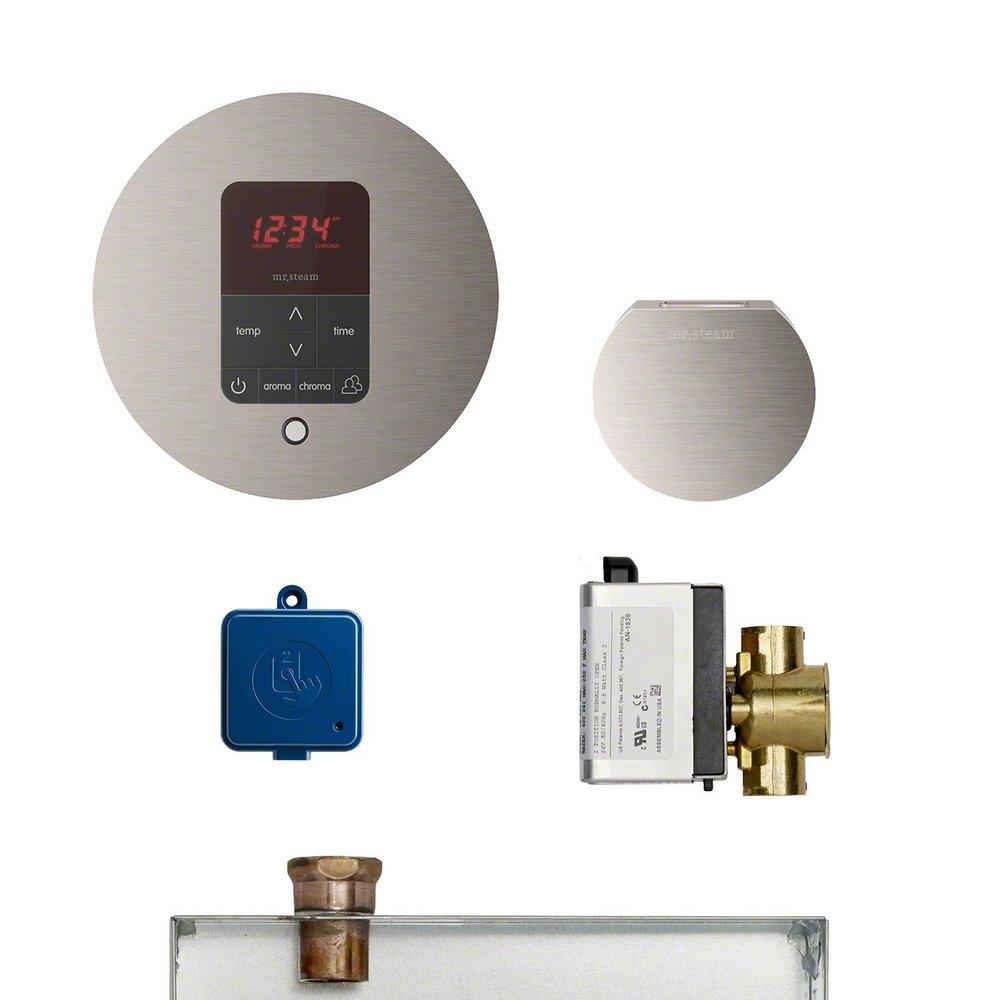 Mr Steam Brushed Nickel Steam Bath Control 