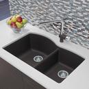 BLANCO Cafe 32 x 20-27/32 in. No Hole Composite Double Bowl Undermount Kitchen Sink 