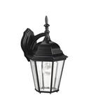 10-1/2 in. 100 W 1-Light Medium Lantern in Black