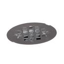 Shower Drain with Strainer in Polished Chrome