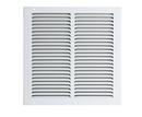 18 x 12 in. Return Air Grille with 1/2 in. Fin White