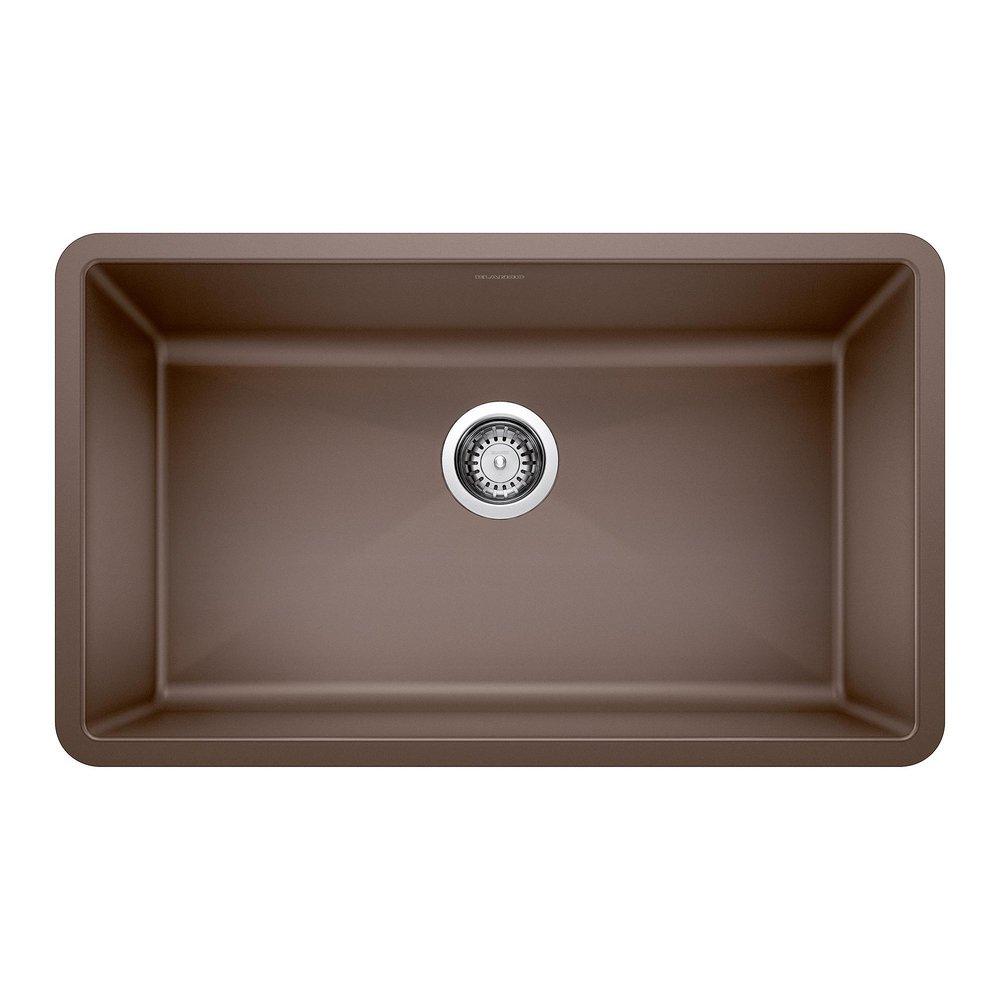 BLANCO Café 32 x 19 in. No Hole Composite Single Bowl Undermount Kitchen Sink 