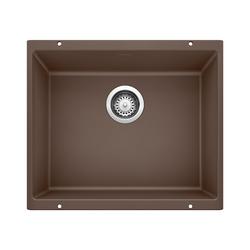 20-7/8 in. Undermount Silgranit Single Bowl Kitchen Sink in Caf&eacute;