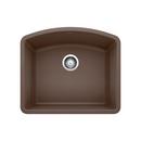 24-1/16 in. Undermount Silgranit Single Bowl Kitchen Sink in Café