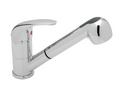 BLANCO Polished Chrome 2.2 gpm Single Lever Handle Kitchen Sink Faucet with 7-3/4 in. Spout Reach 