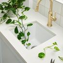 BLANCO White 17-1/2 x 17 x 9 in. Under-Mount Single Bowl Sink 