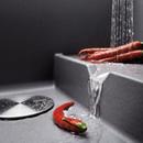 BLANCO Metallic Grey 32 x 19-1/2 in. No Hole Composite Double Bowl Undermount Kitchen Sink 