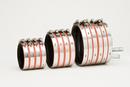 4 x 3 in. No Hub Reducing 304 Stainless Steel Coupling with Neoprene Gasket