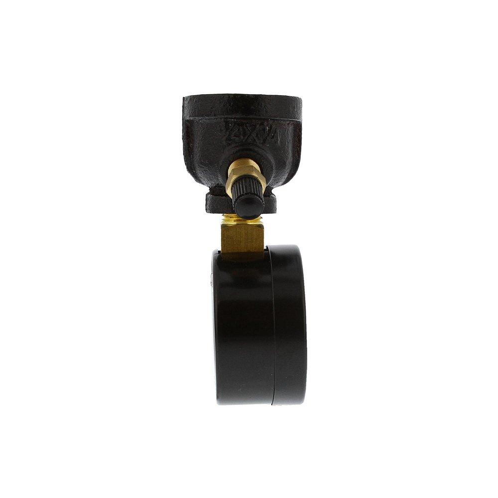 Jones Stephens Black FIP Gas Test Gauge Assembly 