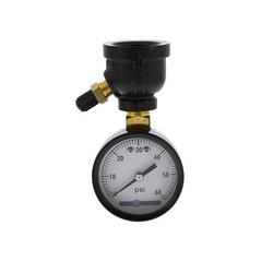 2 in. 60 psi Gas Test Gauge Assembly - Bell Style with 3/4 in.Connection