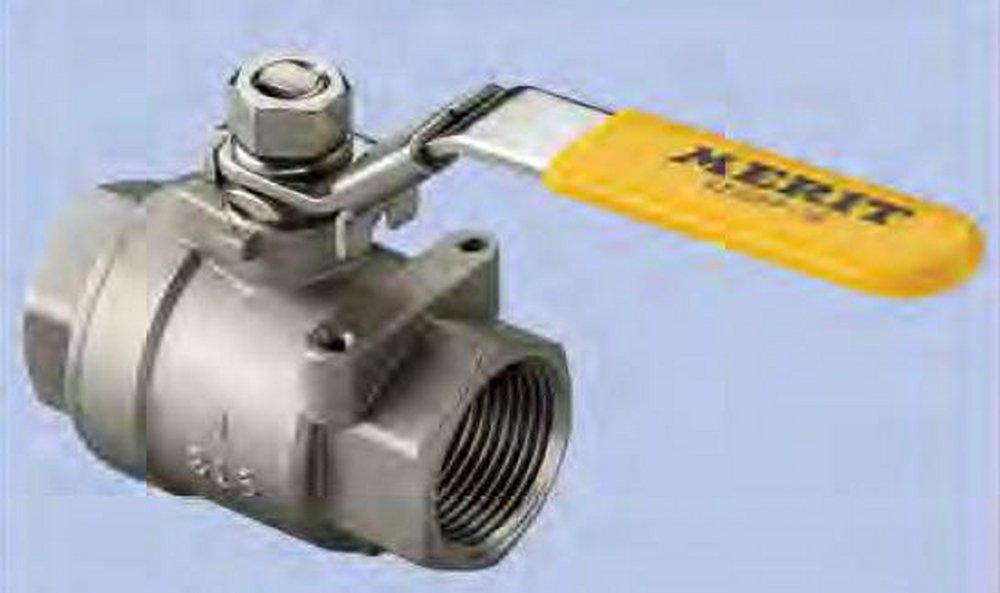 Merit Brass Stainless Steel 316 Stainless Steel Full Port Threaded 1000# Ball Valve 