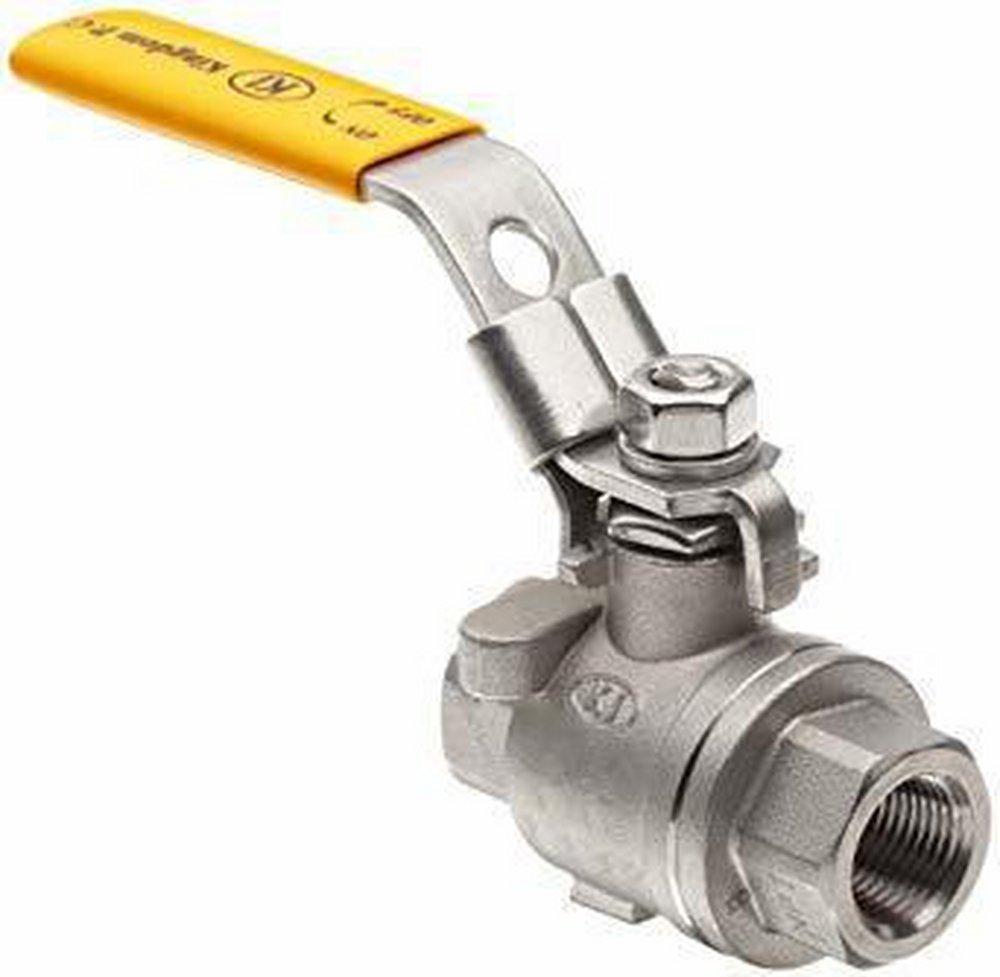 Merit Brass Stainless Steel Stainless Steel Full Port Threaded 1000# Ball Valve 