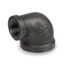 300# NPT Black Ductile Iron 90 Degree Elbow 