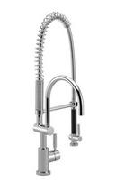 Single Handle Kitchen Faucet in Polished Chrome