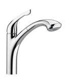 Single Handle Pull Out Kitchen Faucet in Polished Chrome