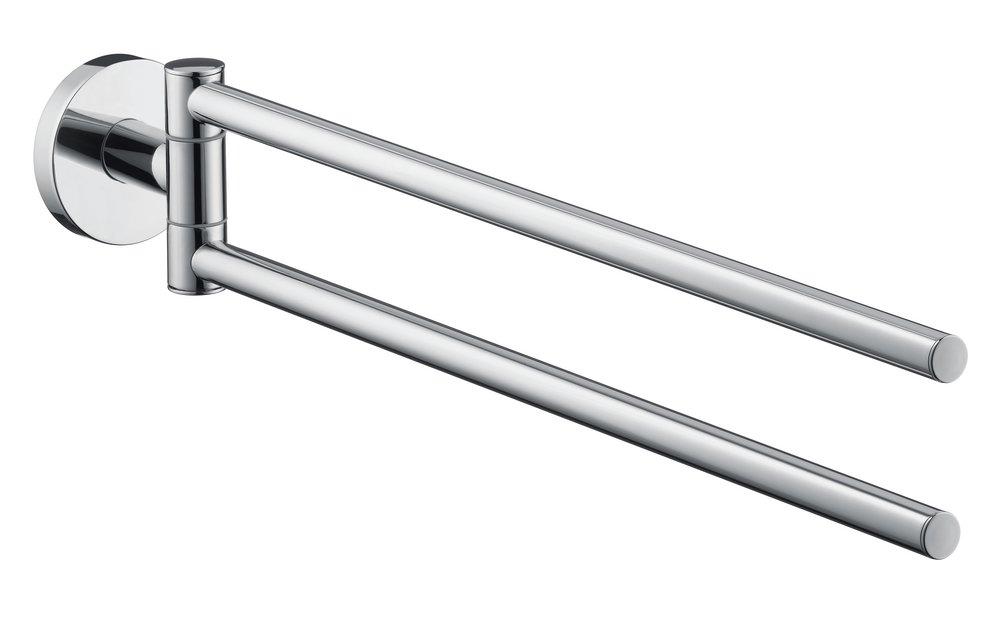 Hansgrohe Polished Chrome 15-1/2 in. Towel Bar 