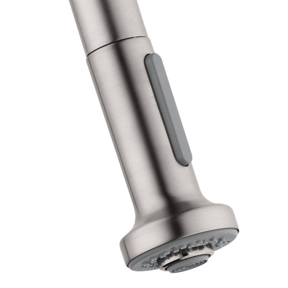 Hansgrohe Steel Optik Pull Out Spray in Steel Optik 