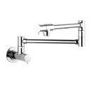 Single Handle Lever Handle Pot Filler in Polished Chrome