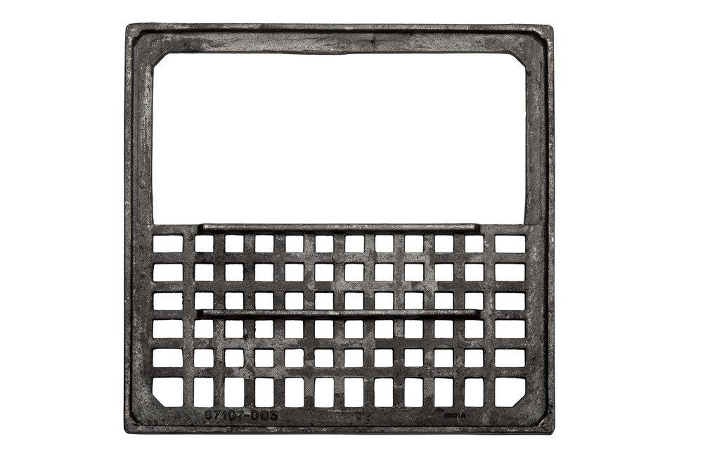 Zurn Nickel Bronze 1/2 in. Grate Coated for Floor Sink 
