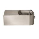 Haws&reg; Satin Stainless Steel 14 ga Single Wall Mount Drinking Fountain 