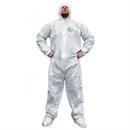 Shu-Bee's White Disposable Coverall with Hood 
