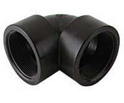 1/2 in. FNPT Straight Polypropylene 90 Degree Elbow