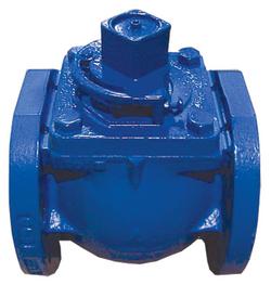 4 in. Cast Iron 175 psi Flanged Gear Operator Plug Valve