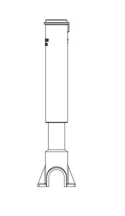 9 x 2-1/2 in. Cast Iron Valve Box Riser