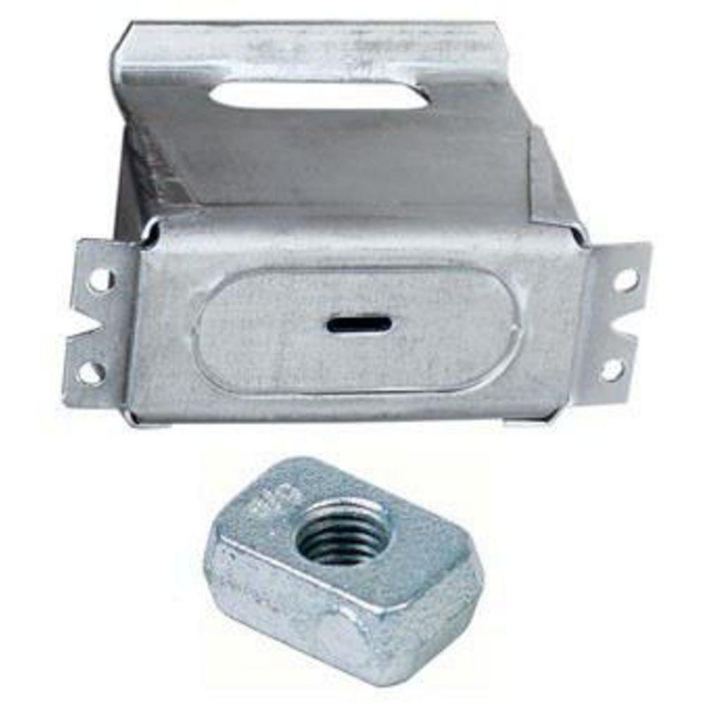 Anvil-Strut Black Galvanized Black Concrete Wedge Nut 