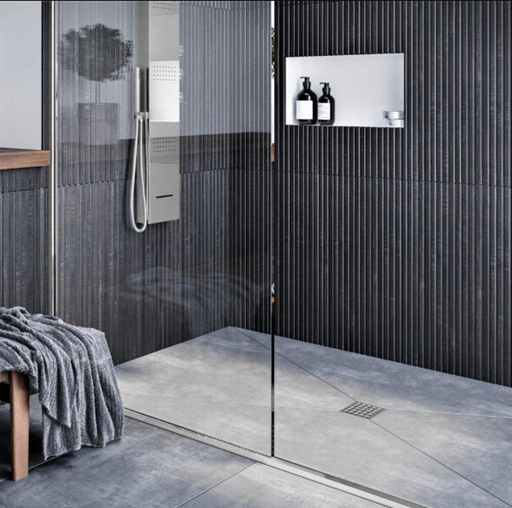 Ebbe America Polished Chrome Stainless Steel, Plastic Drain Cover 