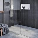 Ebbe America Polished Chrome Stainless Steel, Plastic Drain Cover 