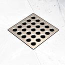 Ebbe America Brushed Nickel Stainless Steel, Plastic Drain Cover 