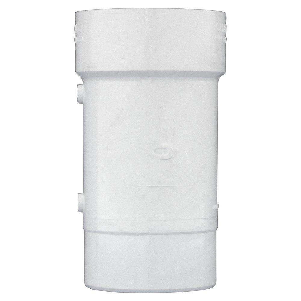 White PVC DWV Street Wye 