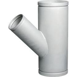 20 x 12 in. Grooved Reducing Hot Dipped Galvanized Coated Ductile Iron Lateral Wye