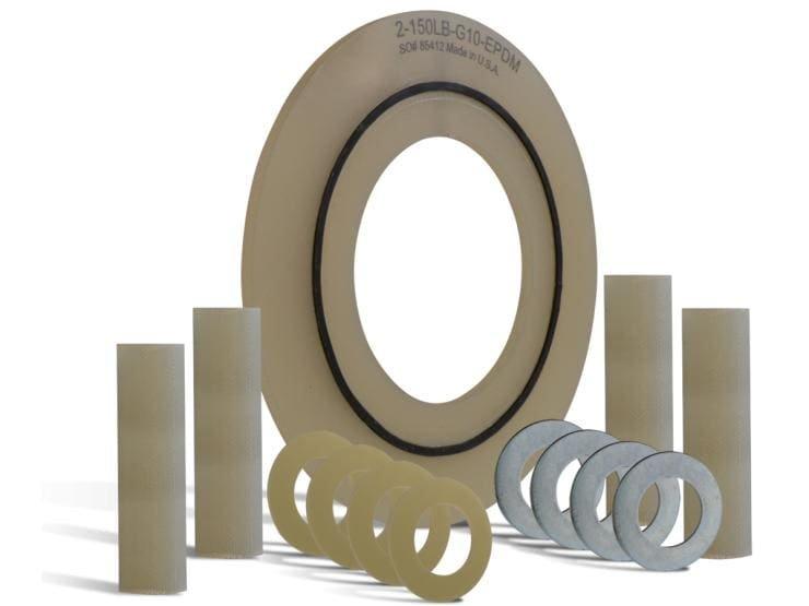 Calpico 150# Dielectric Flat Face Flange Insulation Kit 