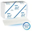 Scott® White M-Folded Towel (Case of 25) 