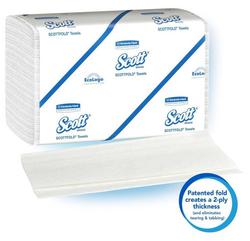 175-Count 9-2/5 in. ScottFold Multi-Fold  PaperTowel in White (Case of 25)