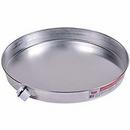 Smitty Pan Manufacturing Aluminum Aluminum Water Heater Pan with Side Drain 