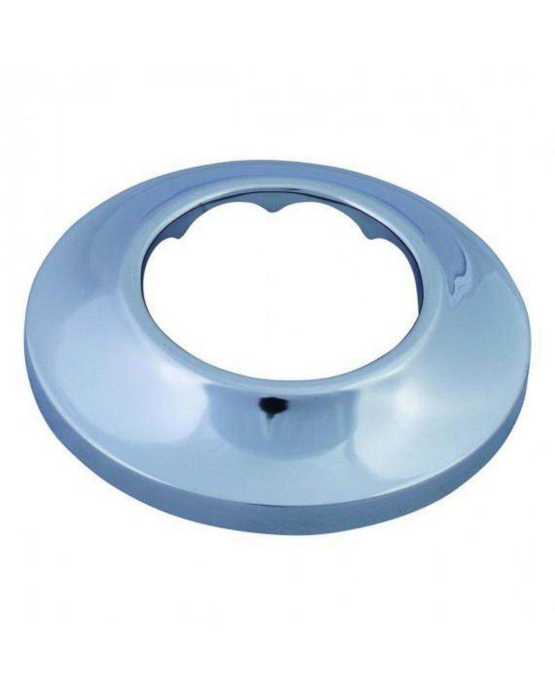 Plumbing Products Chrome 1-1/2 in. Brass Shallow Box Escutcheon 