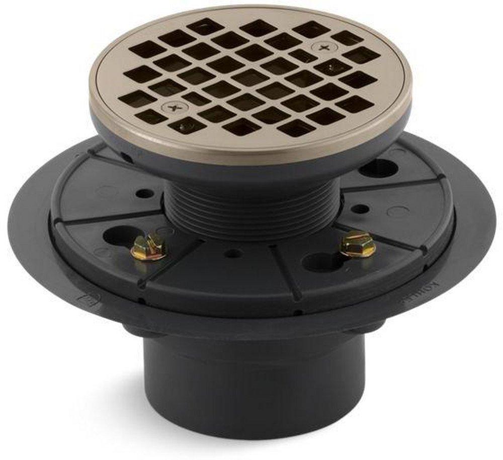 KOHLER 3 in. Threaded Plastic Shower Drain 