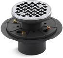 KOHLER 3 in. Threaded Plastic Shower Drain 