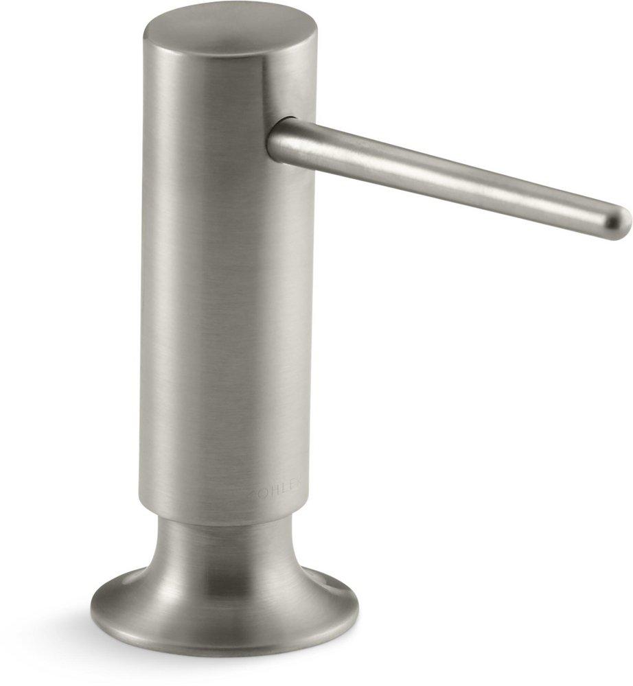 KOHLER Vibrant&reg; Brushed Nickel 4-7/16 in. 16 oz Kitchen Soap Dispenser 