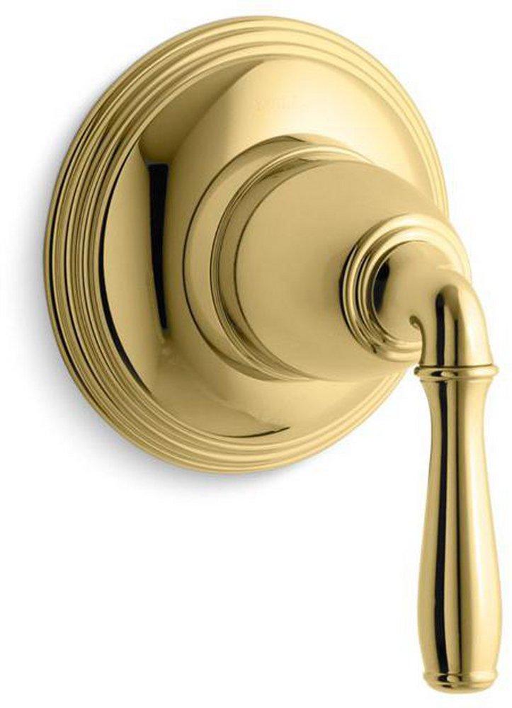 KOHLER Vibrant Polished Brass Single Handle Shower Faucet Trim Only 