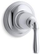 Single Handle Volume Control Valve Trim in Polished Chrome