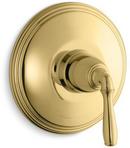 Single Handle Thermostatic Valve Trim in Vibrant® Polished Brass