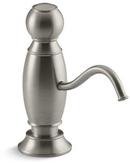 Deckmount Soap and Lotion Dispenser in Vibrant Brushed Nickel