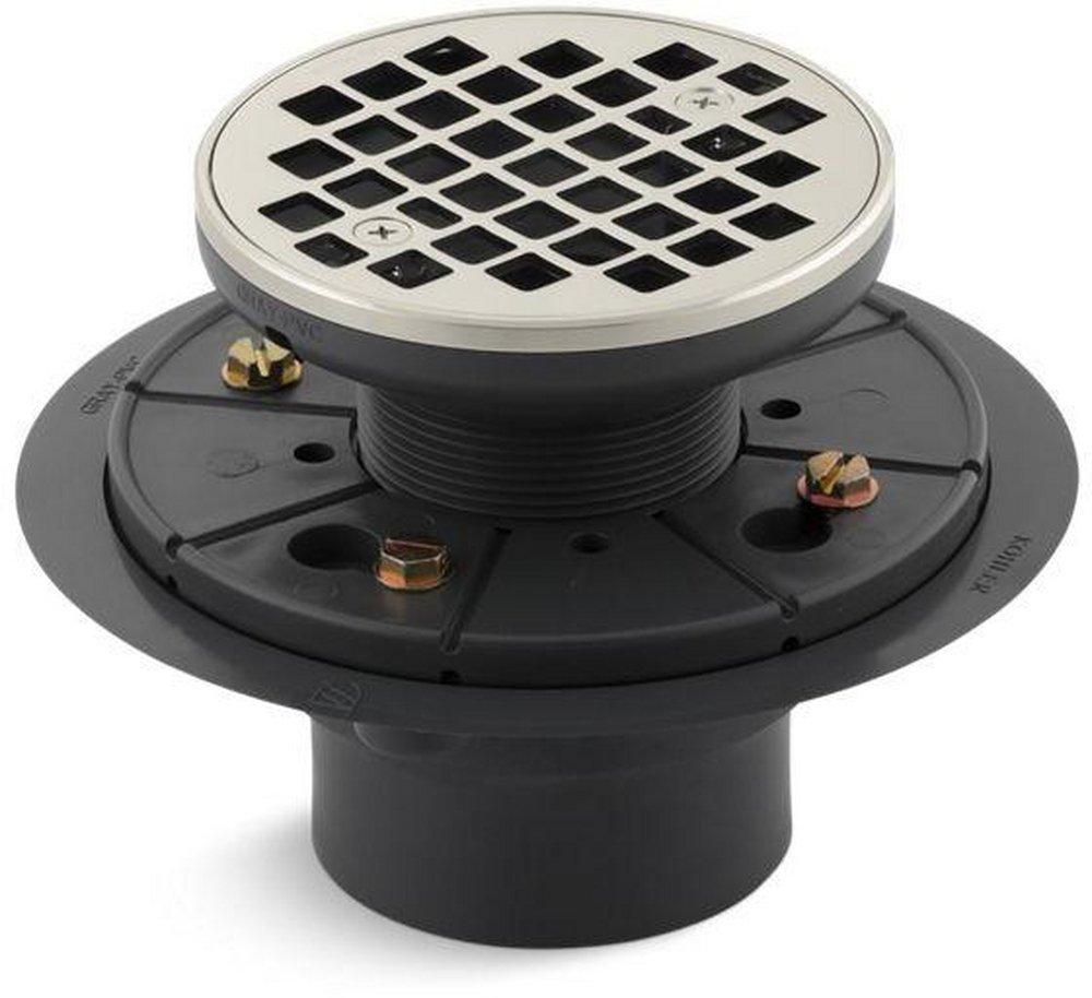 KOHLER 3 in. Threaded Plastic Shower Drain 