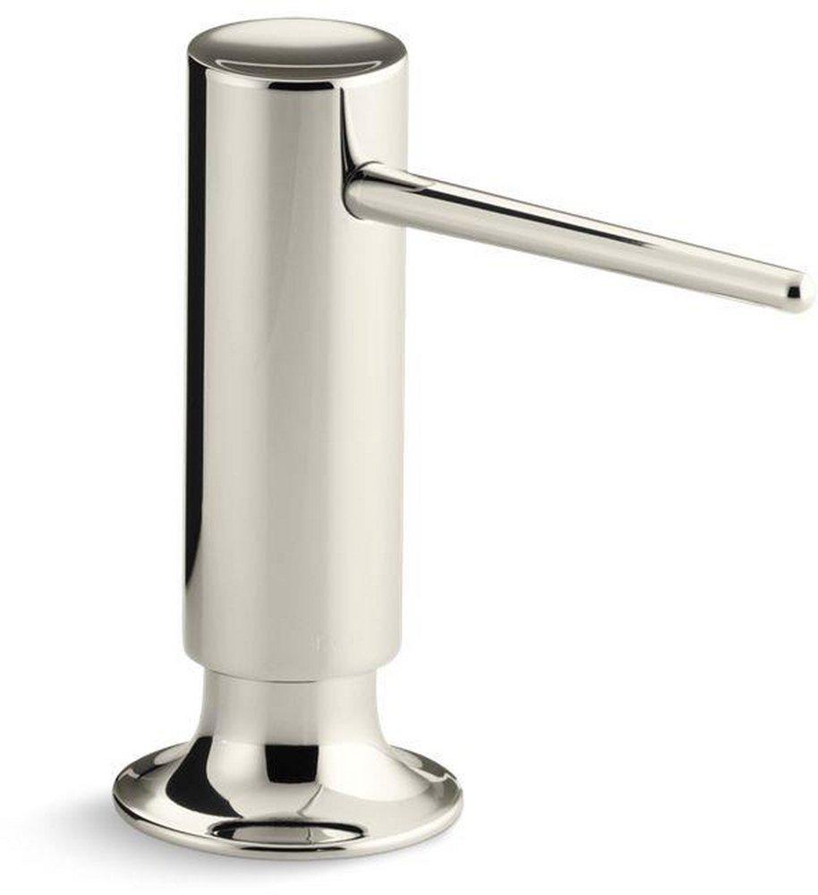 KOHLER Vibrant&reg; Polished Nickel 4-7/16 in. 16 oz Kitchen Soap Dispenser 